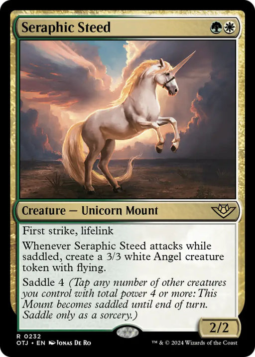 Seraphic Steed [Outlaws of Thunder Junction] - MTG Single