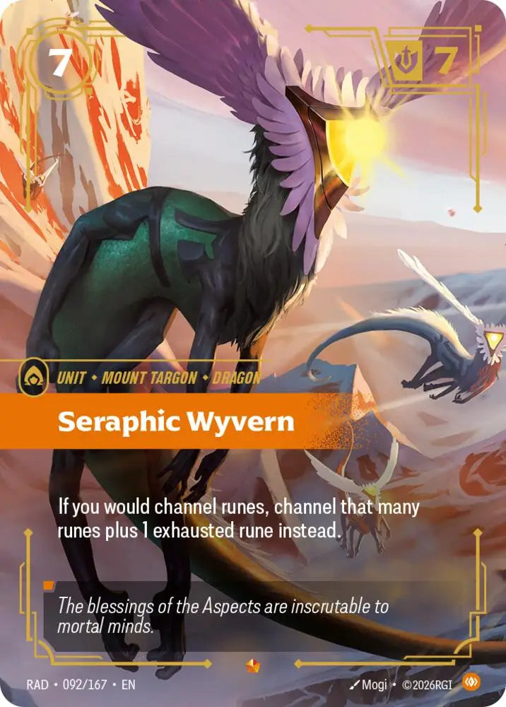 Seraphic Wyvern (092/167) [Radiance]