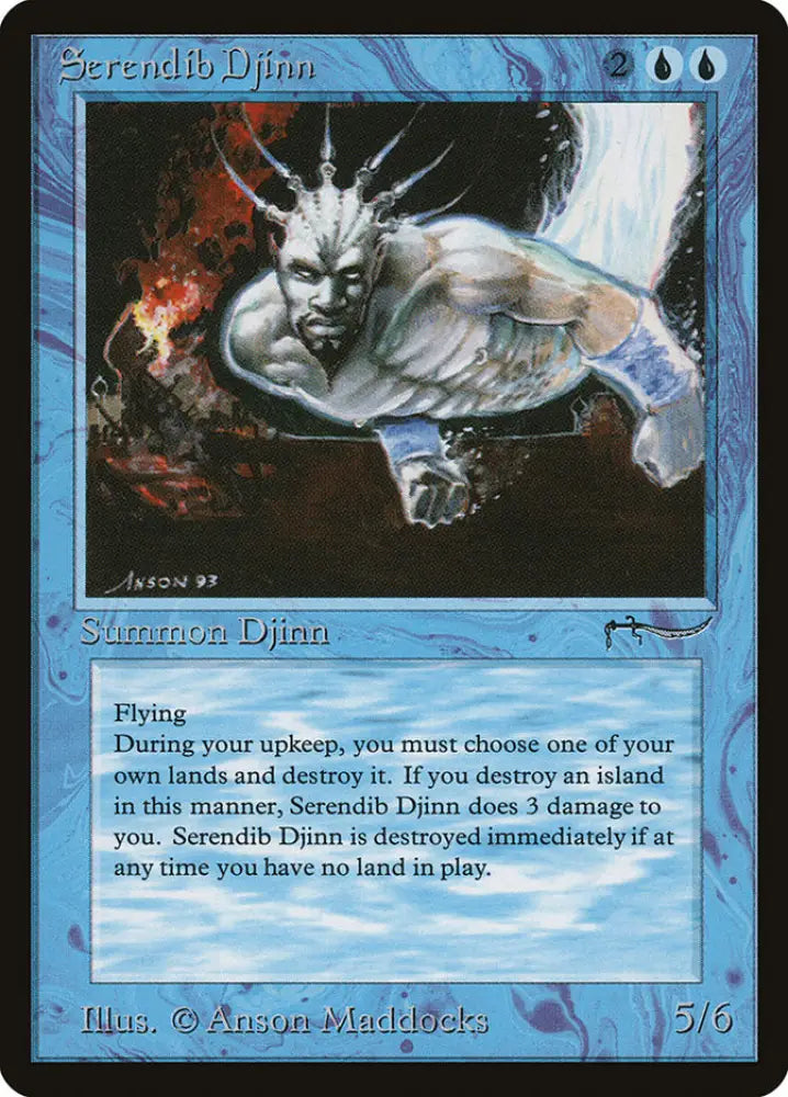 Serendib Djinn [Arabian Nights] - MTG Single