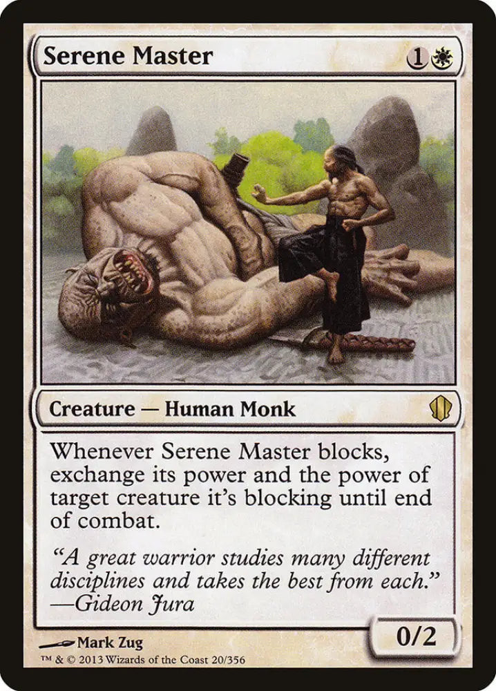 Serene Master [Commander 2013] - MTG Single