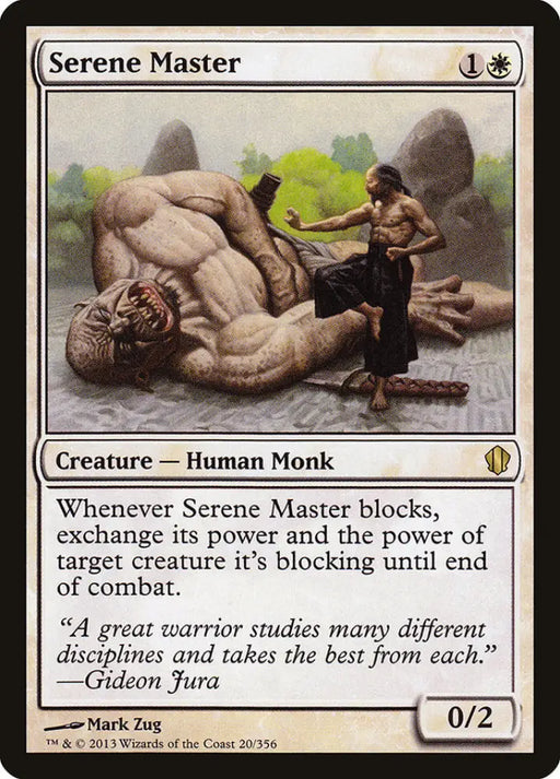 Serene Master [Commander 2013] - MTG Single