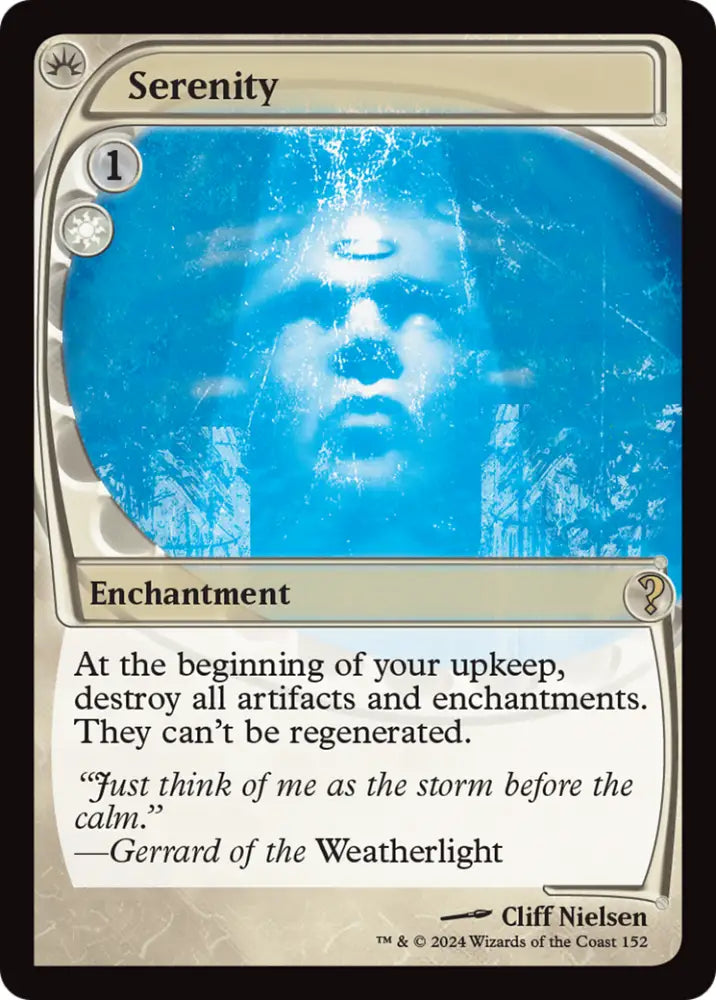 Serenity (Future Sight) [Mystery Booster 2] - MTG Single