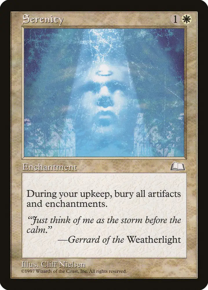 Serenity [Weatherlight] - MTG Single