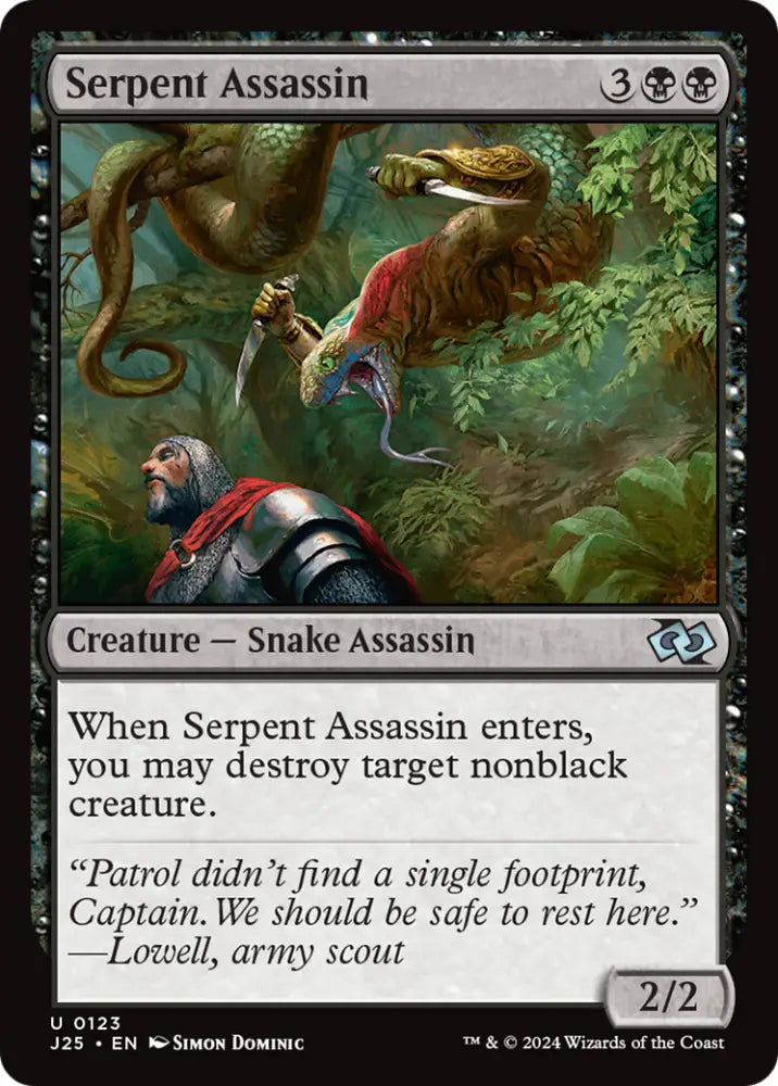 Serpent Assassin [Foundations Jumpstart] - MTG Single