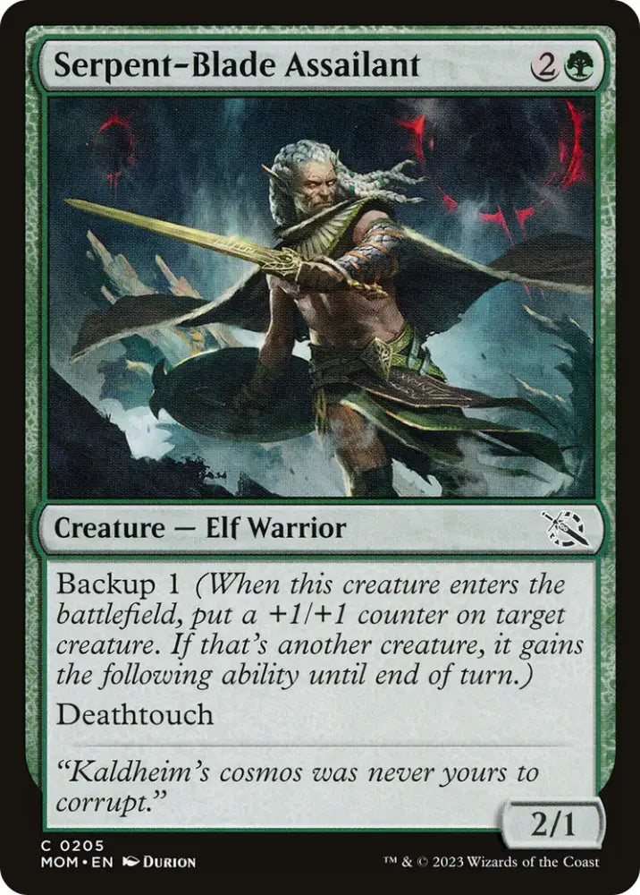 Serpent-Blade Assailant [March of the Machine] - MTG Single