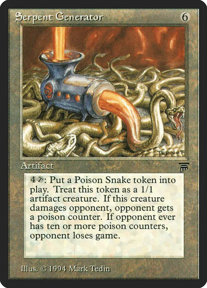 Serpent Generator [Legends] - MTG Single
