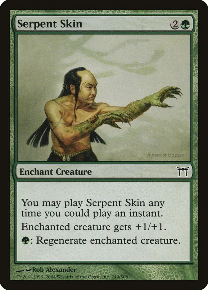 Serpent Skin [Champions of Kamigawa] - MTG Single