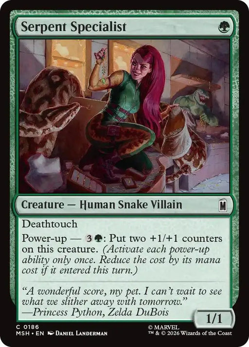 Serpent Specialist (186) [Marvel Super Heroes]