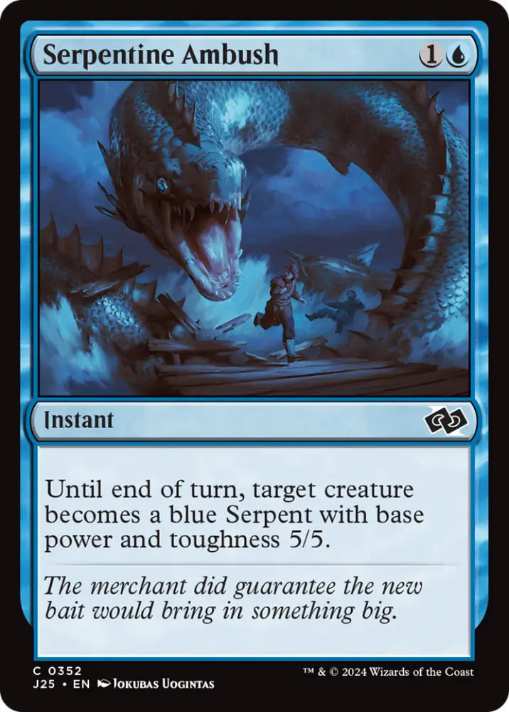 Serpentine Ambush [Foundations Jumpstart] - MTG Single