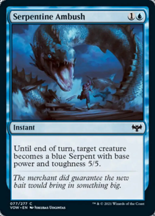 Serpentine Ambush [Innistrad: Crimson Vow] - MTG Single