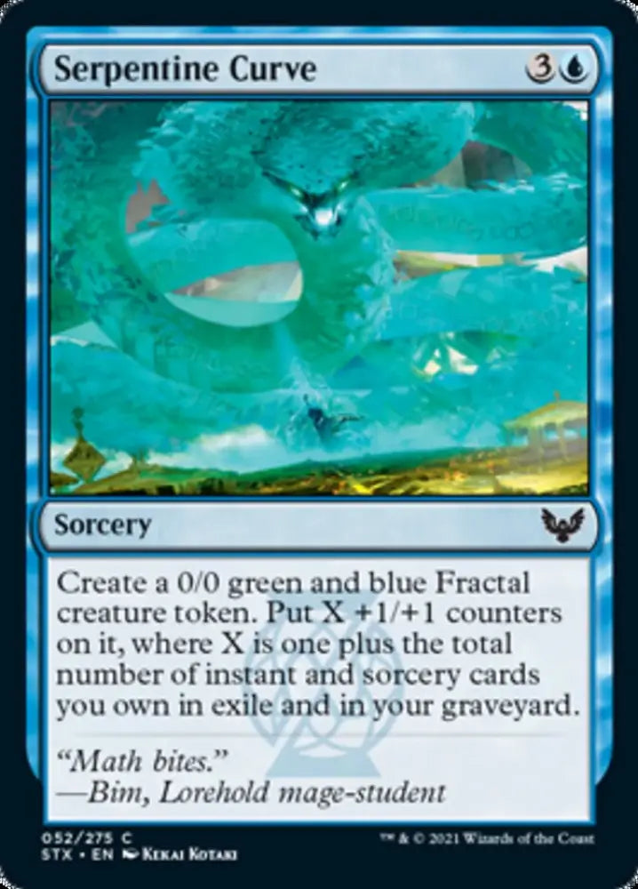 Serpentine Curve [Strixhaven: School of Mages] - MTG Single