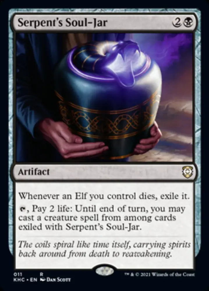 Serpent’s Soul-Jar [Kaldheim Commander] - MTG Single