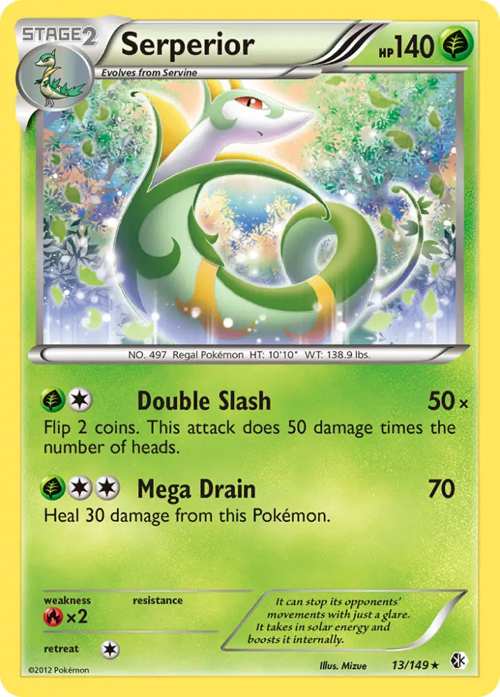 Serperior (13/149) [Black & White: Boundaries Crossed] - Pokemon Single