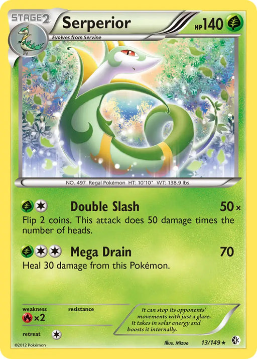 Serperior (13/149) [Black & White: Boundaries Crossed] - Pokemon Single