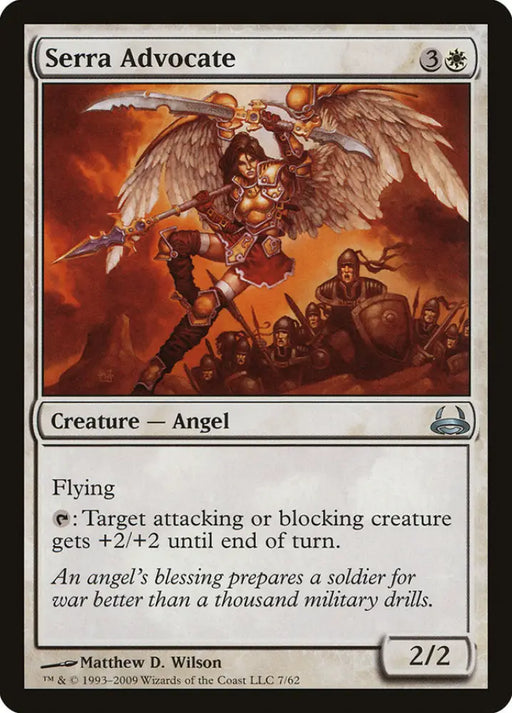 Serra Advocate [Duel Decks: Divine vs. Demonic] - MTG Single