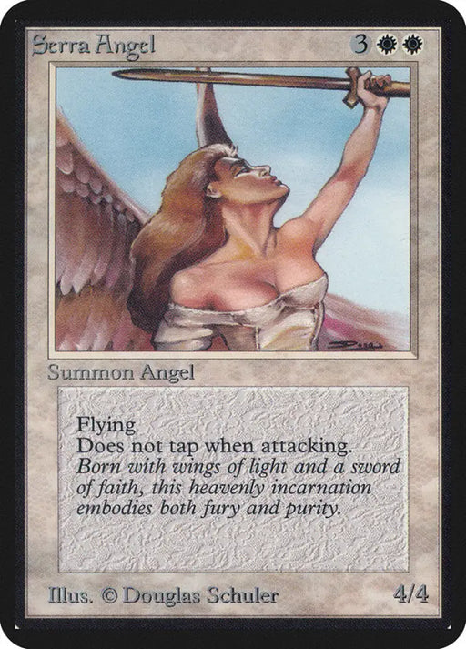 Serra Angel [Alpha Edition] - MTG Single