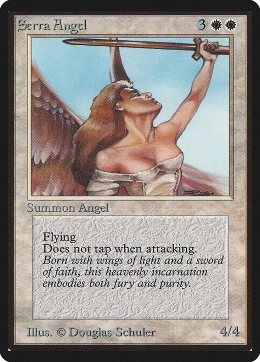 Serra Angel [Beta Edition] - MTG Single