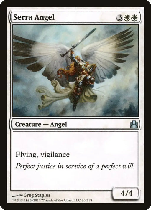 Serra Angel [Commander 2011] - MTG Single