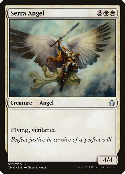 Serra Angel [Commander Anthology] - MTG Single