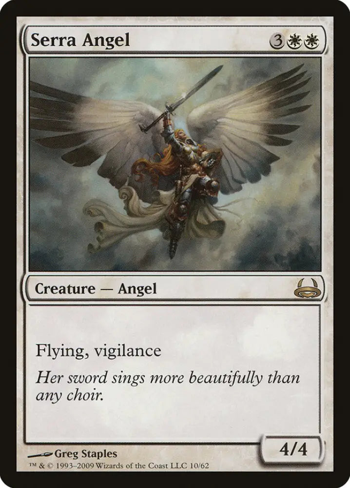 Serra Angel [Duel Decks: Divine vs. Demonic] - MTG Single