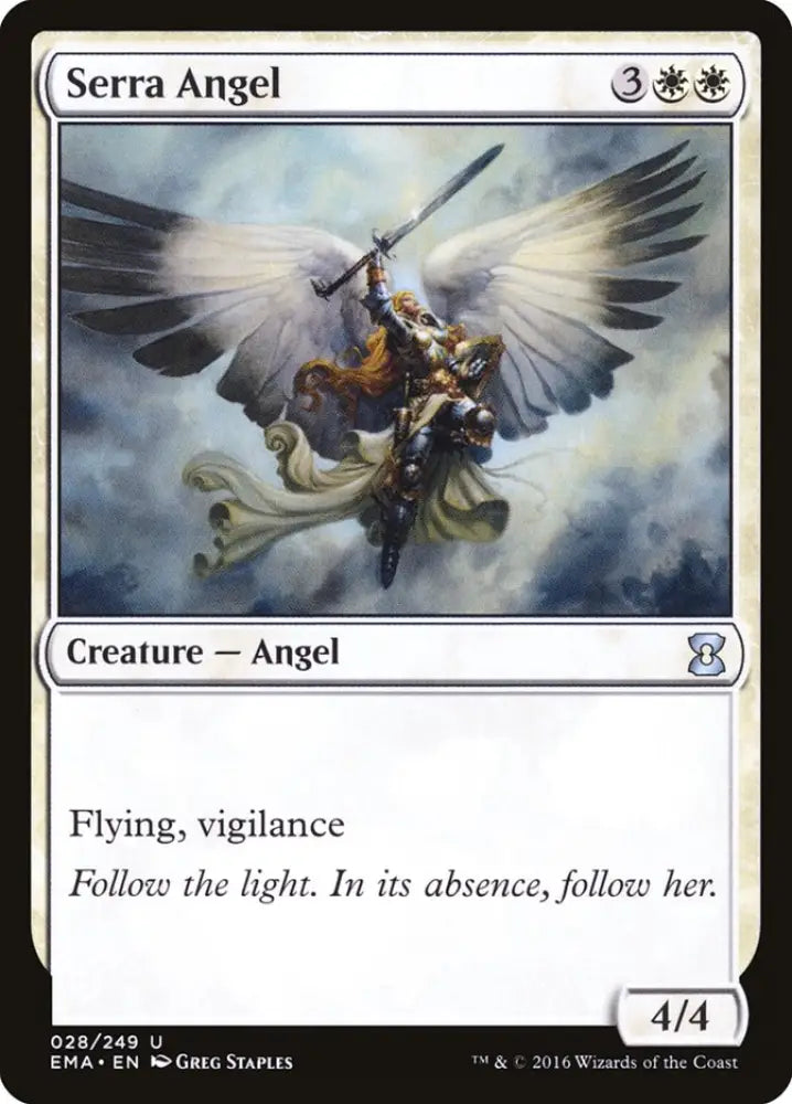 Serra Angel [Eternal Masters] - MTG Single