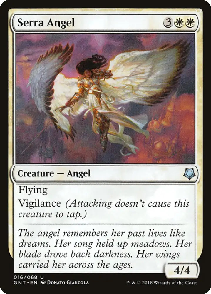 Serra Angel [Game Night 2018] - MTG Single
