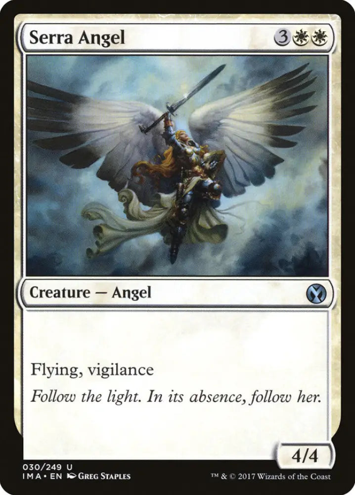 Serra Angel [Iconic Masters] - MTG Single