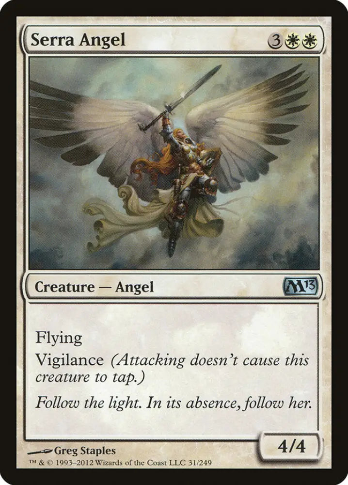 Serra Angel [Magic 2013] - MTG Single