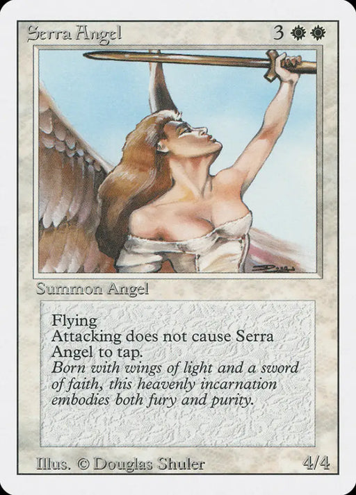 Serra Angel [Revised Edition] - MTG Single