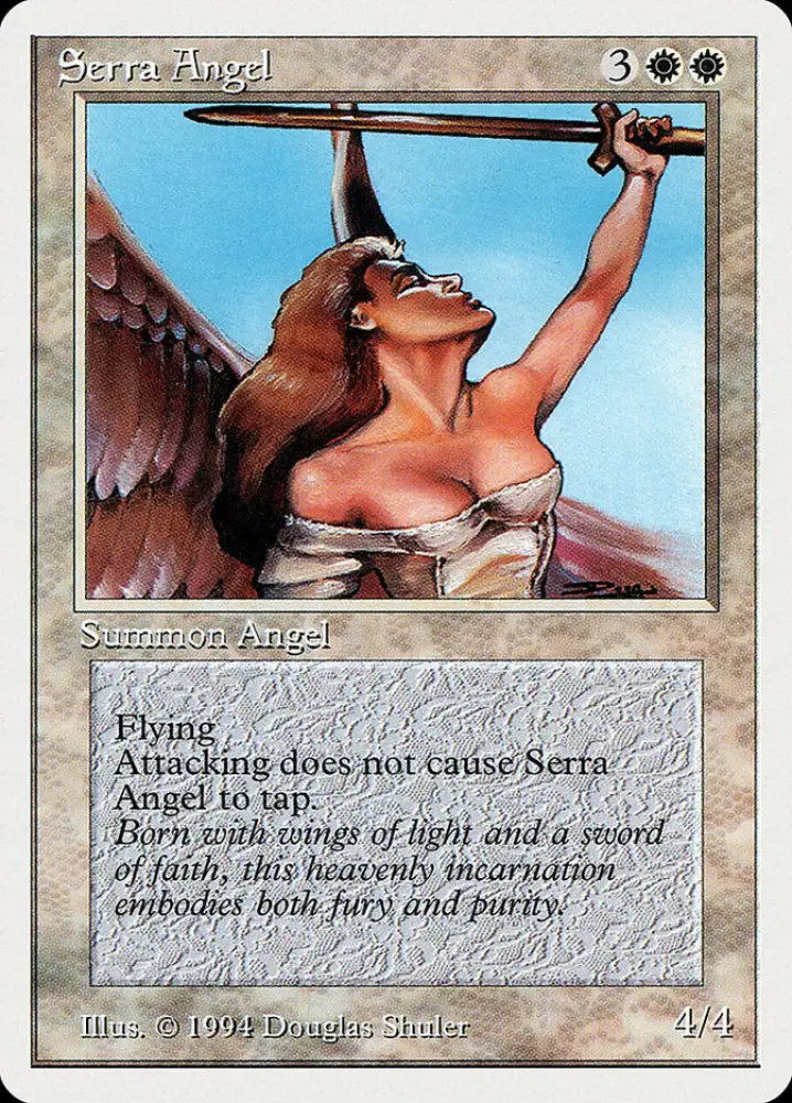 Serra Angel [Summer Magic / Edgar] - MTG Single