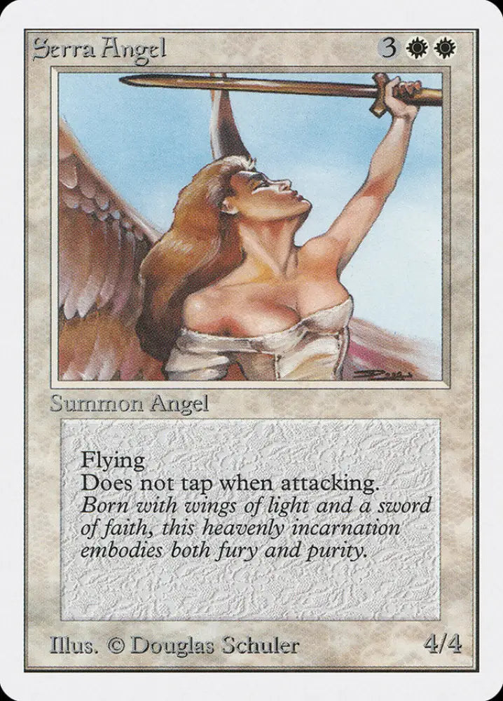 Serra Angel [Unlimited Edition] - MTG Single