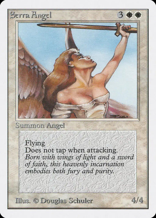 Serra Angel [Unlimited Edition] - MTG Single