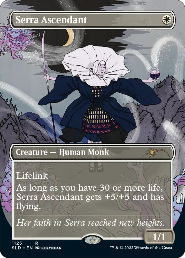 Serra Ascendant (Borderless) [Secret Lair Drop Series] - MTG Single