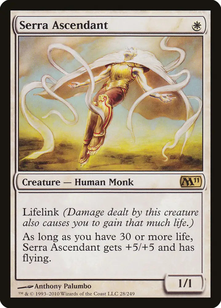 Serra Ascendant [Magic 2011] - MTG Single