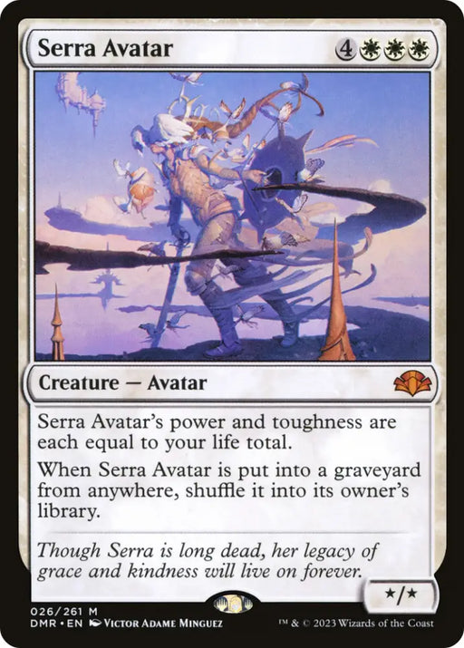 Serra Avatar [Dominaria Remastered] - MTG Single