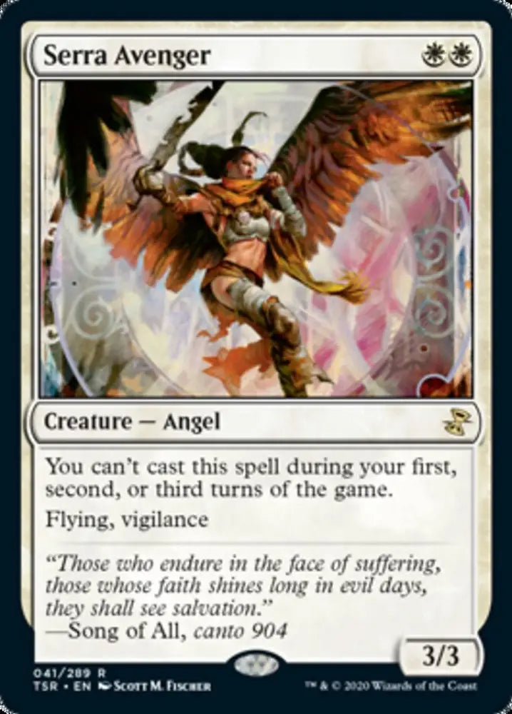 Serra Avenger [Time Spiral Remastered] - MTG Single