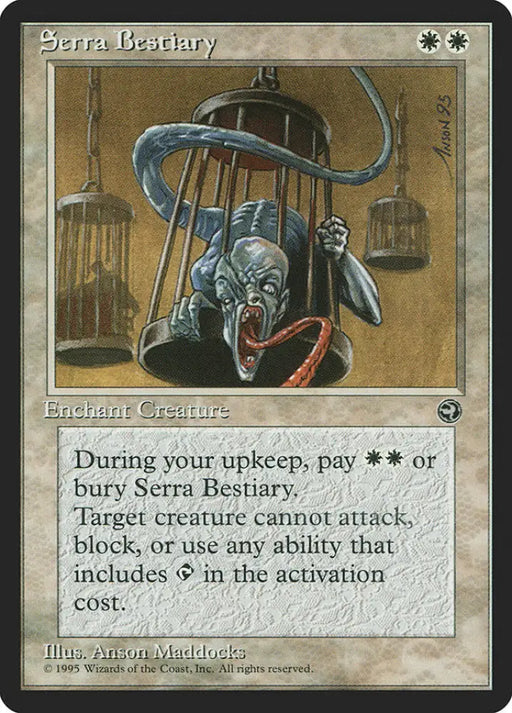 Serra Bestiary [Homelands] - MTG Single