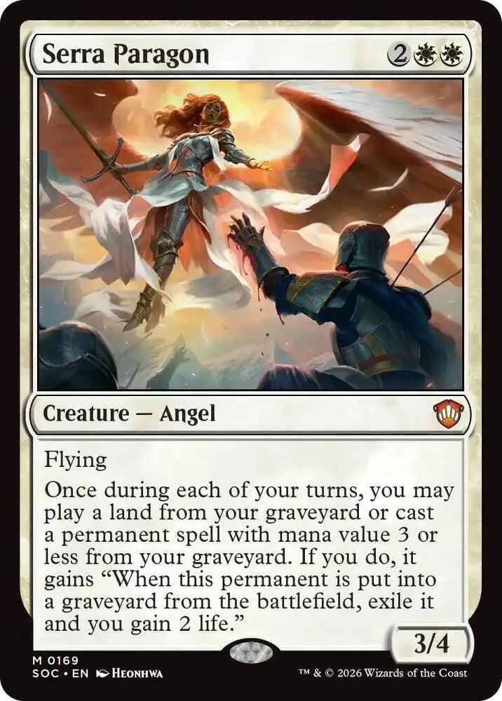 Serra Paragon (169) [Secrets of Strixhaven Commander]