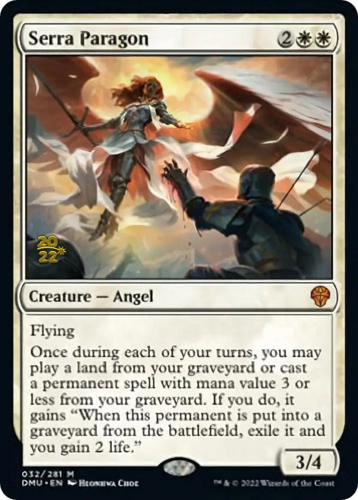 Serra Paragon [Dominaria United Prerelease Promos] - MTG Single