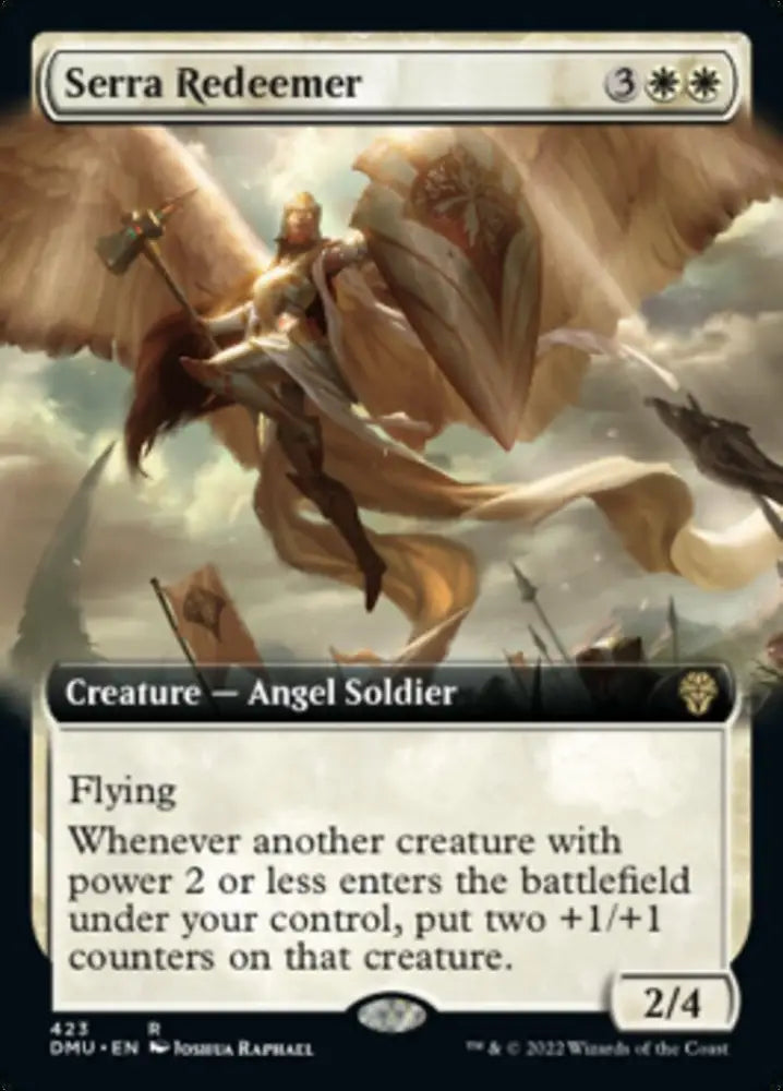 Serra Redeemer (Extended Art) [Dominaria United] - MTG Single