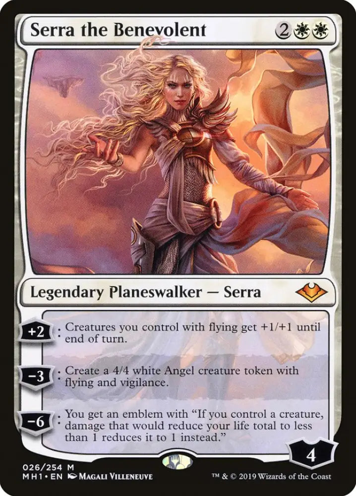 Serra the Benevolent [Modern Horizons] - MTG Single