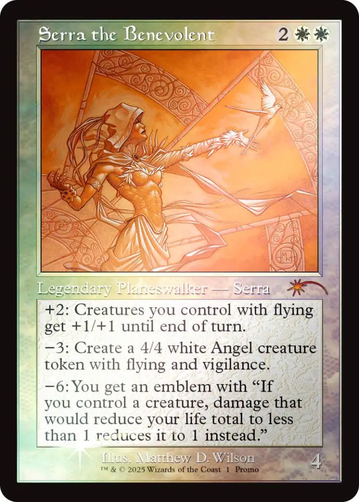 Serra the Benevolent (Retro Frame) [Secret Lair Drop Series] - MTG Single