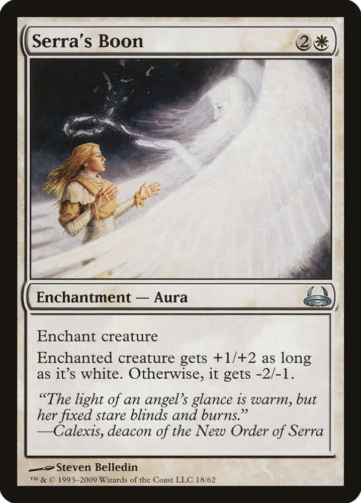 Serra’s Boon [Duel Decks: Divine vs. Demonic] - MTG Single