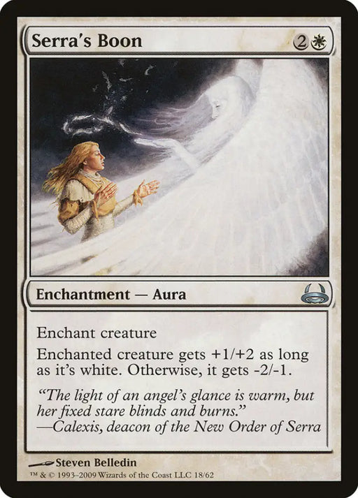 Serra’s Boon [Duel Decks: Divine vs. Demonic] - MTG Single