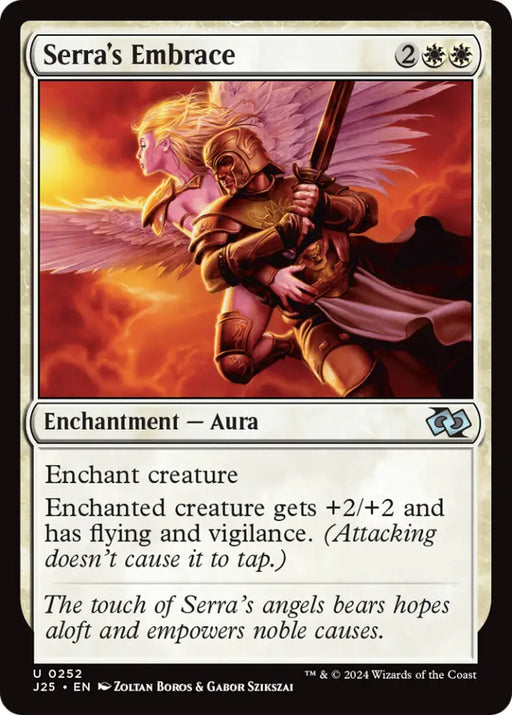 Serra’s Embrace [Foundations Jumpstart] - MTG Single