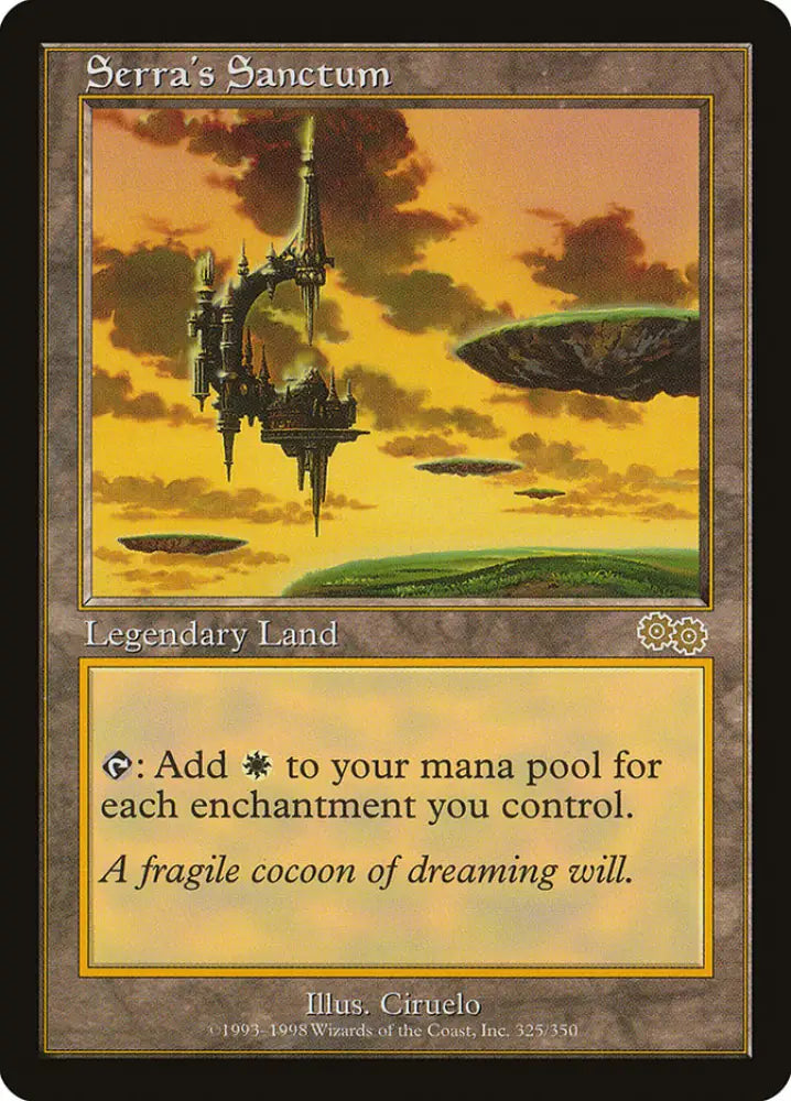 Serra’s Sanctum [Urza’s Saga] - MTG Single