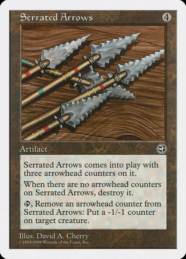 Serrated Arrows [Anthologies] - MTG Single
