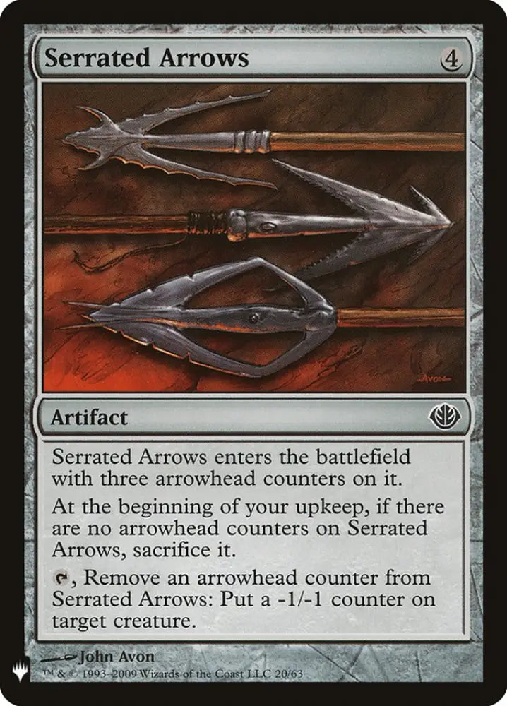 Serrated Arrows [Mystery Booster] - MTG Single