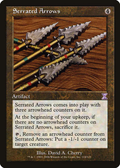 Serrated Arrows [Time Spiral Timeshifted] - MTG Single