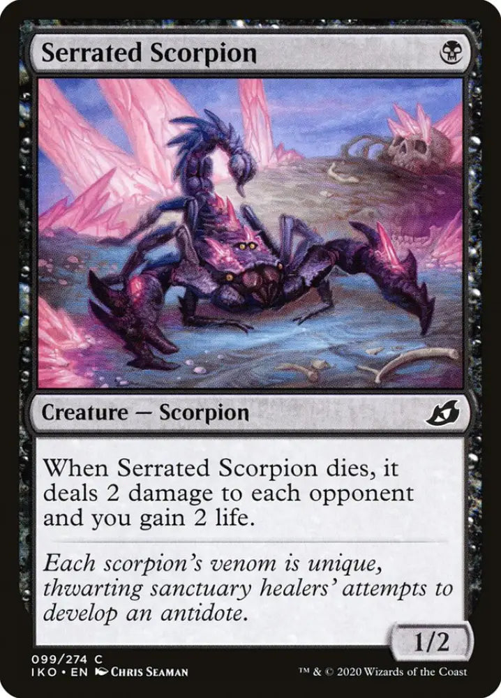 Serrated Scorpion [Ikoria: Lair of Behemoths] - MTG Single